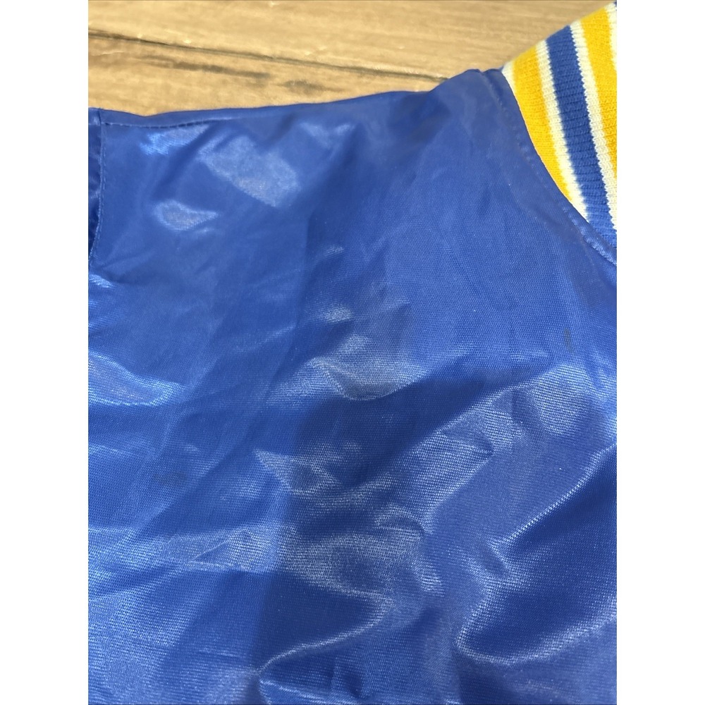 Starter Golden State Warriors Satin Bomber Jacket Sz Large‎ Vintage - Picture 14 of 16